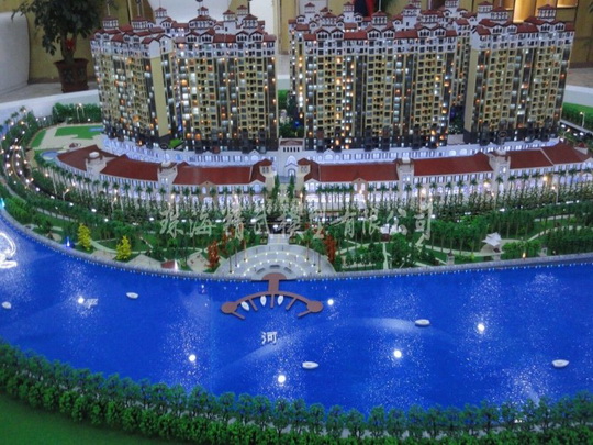 萬和城樓盤建筑模型